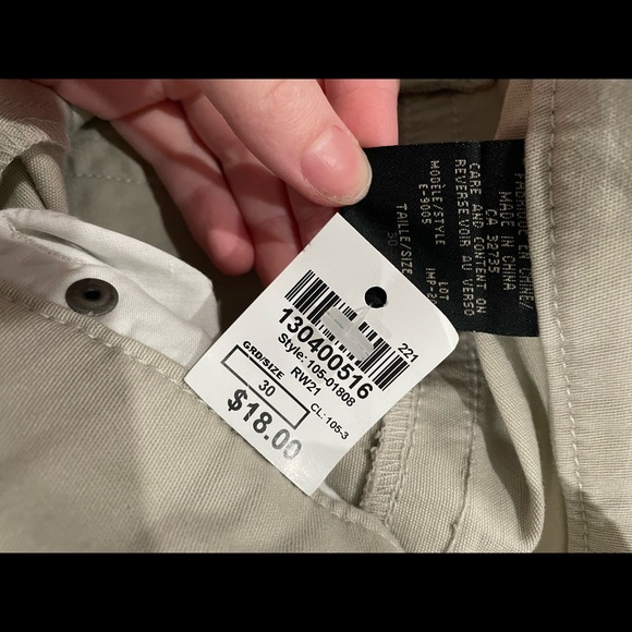 NWT Pants with Belt - Picture 3 of 5